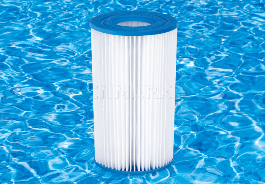 Каркасный бассейн Summer Escapes P20-1352-A (396 х 132 см) + фильтрующий картриджный насос