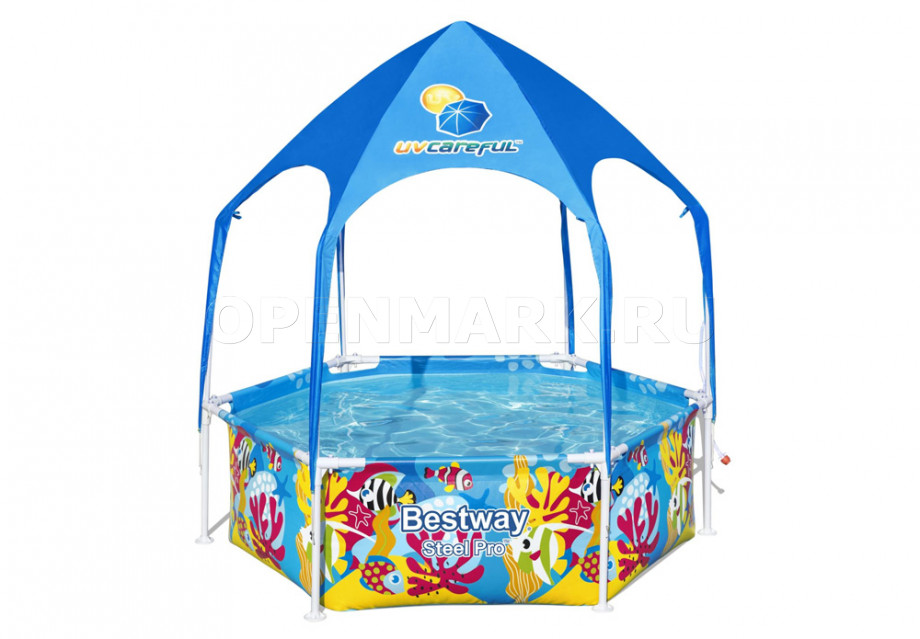 Каркасный бассейн Bestway 5618T Splash-In-Shade Play Pool (183 х 51 см)