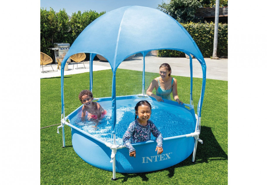   Intex 28209NP Canopy Metal Frame Pool (183  38 )