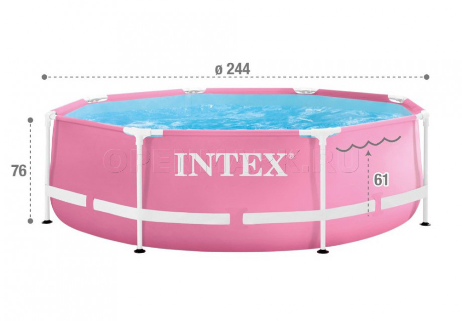   Intex 28290NP Metal Frame Pool (244  76 )
