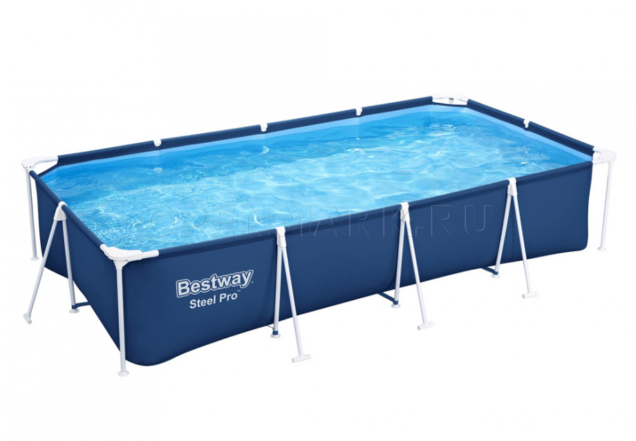 Каркасный бассейн Bestway 56405 Steel Pro Frame Pool (400 х 211 х 81 см)