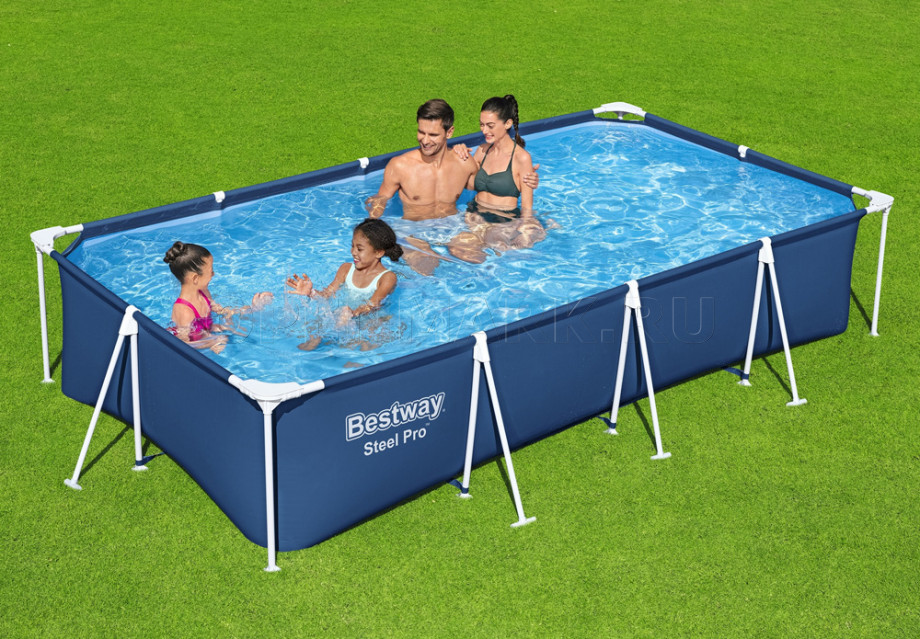   Bestway 56405 Steel Pro Frame Pool (400  211  81 )