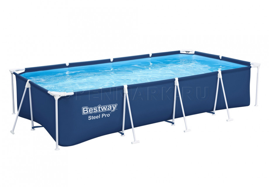   Bestway 56424 Steel Pro Frame Pool (400  211  81 ) +   