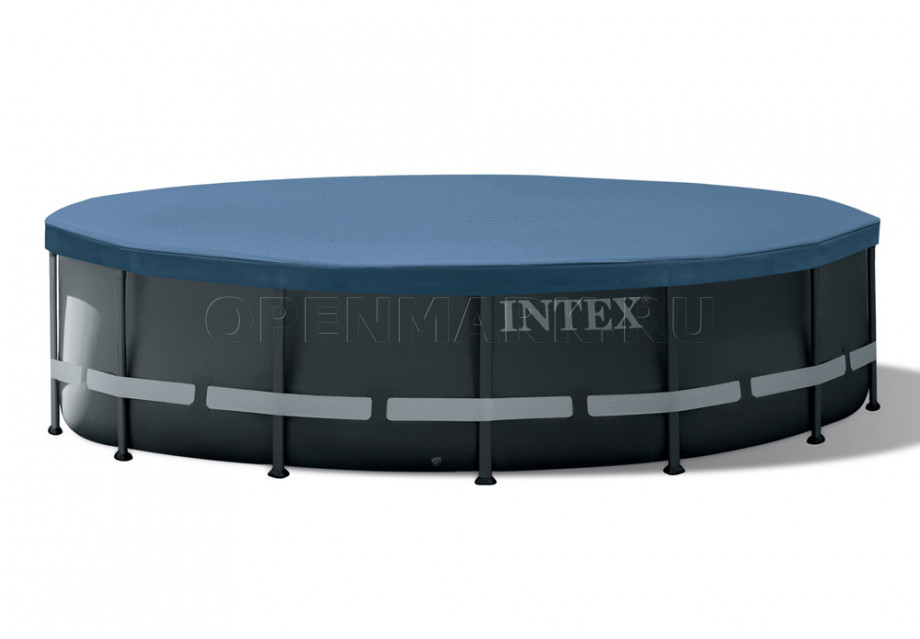 Каркасный бассейн Intex 26326NP Ultra XTR Frame Pool (488 х 122 см) + песочный фильтрующий насос + аксессуары