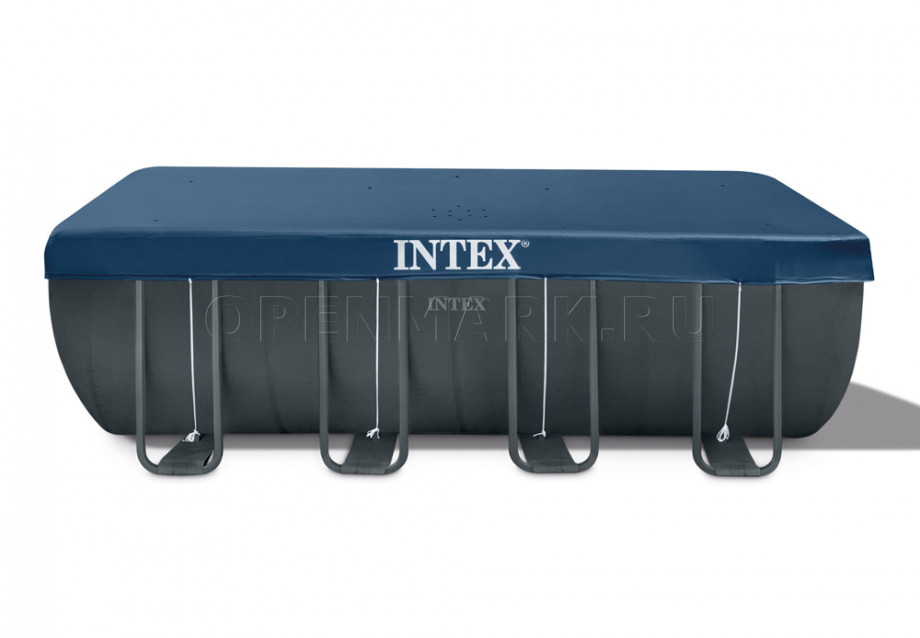 Каркасный бассейн Intex 26356NP Rectangular Ultra XTR Frame Pool (549 х 274 х 132 см) + песочный фильтрующий насос + аксессуары