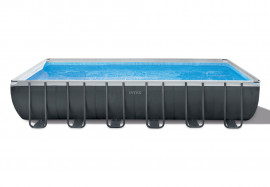   Intex 26364NP Rectangular Ultra XTR Frame Pool (732  366  132 ) +    + 