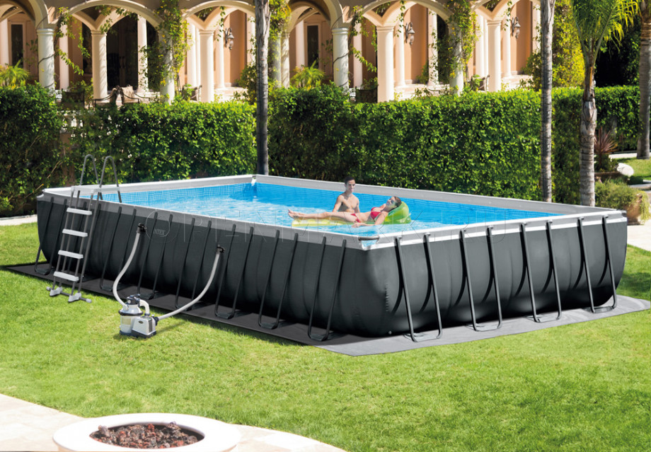   Intex 26374NP Rectangular Ultra XTR Frame Pool (975  488  132 ) +    + 