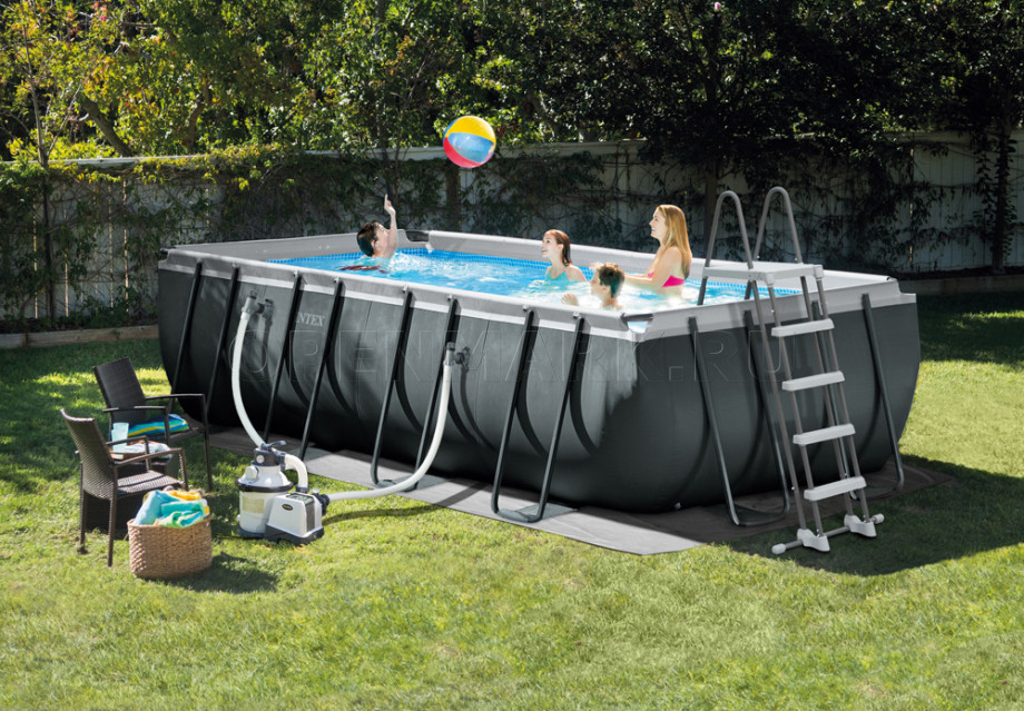  Intex 54356CS Rectangular Ultra XTR Frame Pool (549  274  132 ) +    +  + 