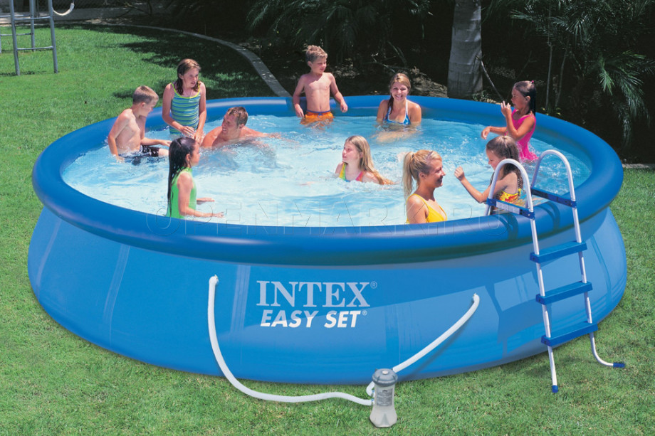   Intex 56414 Easy Set Pool (457  91 ) +    + 