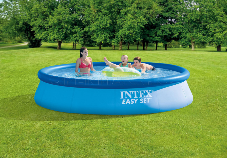   Intex 28142NP Easy Set Pool (396  84 ) +   