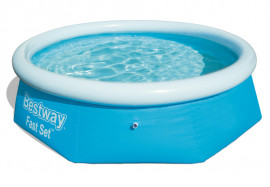 Надувной бассейн Bestway 57265 Fast Set Pool (244 х 66 см)