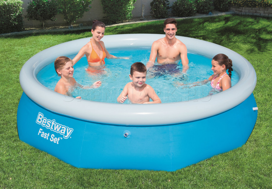   Bestway 57266 Fast Set Pool (305  76 )