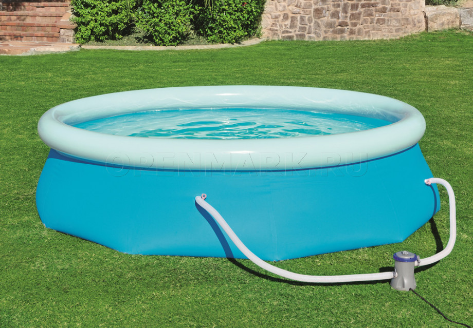   Bestway 57270 Fast Set Pool (305  76 ) +   