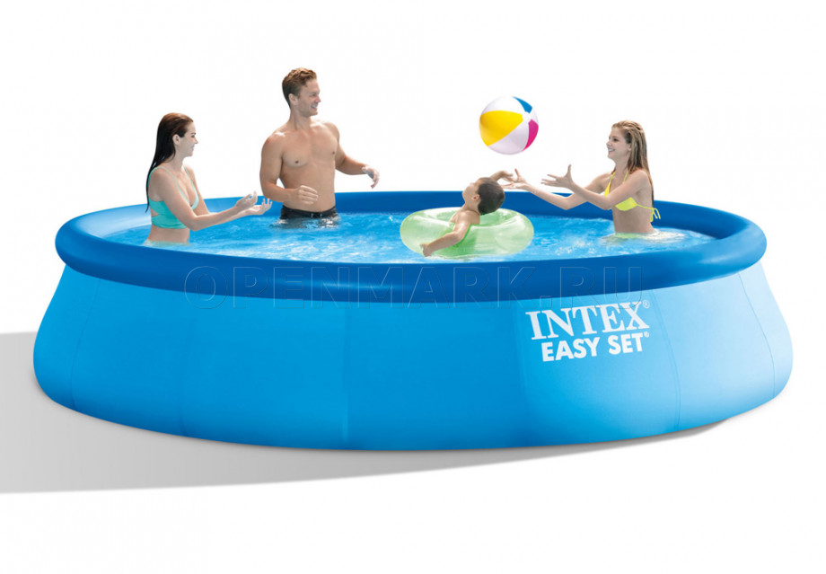   Intex 26166WPA Easy Set Pool (457  107 )