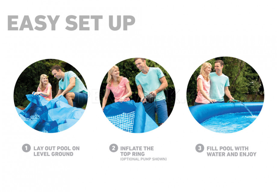   Intex 28106NP Easy Set Pool (244  61 )