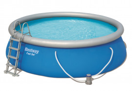   Bestway 57289 Fast Set Pool (457  122 ) +    + 