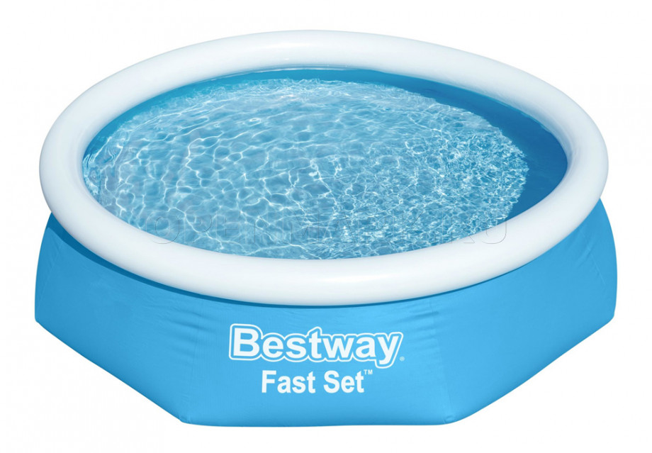   Bestway 57448 Fast Set Pool (244  61 )