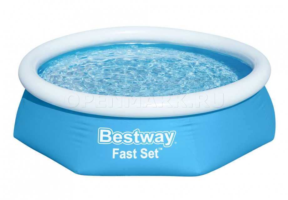   Bestway 57450 Fast Set Pool (244  61 ) +   