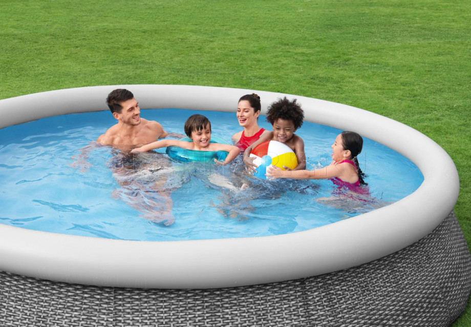   Bestway 57443 Fast Set Pool (366  76 )