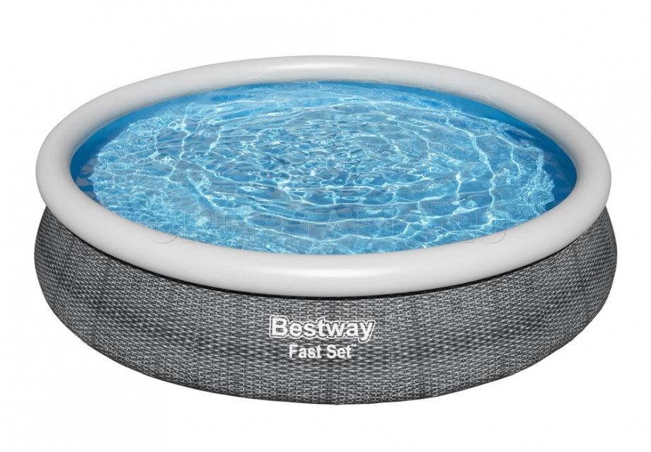   Bestway 57443 Fast Set Pool (366  76 )