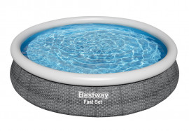   Bestway 57443 Fast Set Pool (366  76 )