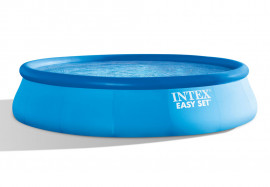 Надувной бассейн Intex 26166NP Easy Set Pool (457 х 107 см) + фильтрующий картриджный насос + аксессуары