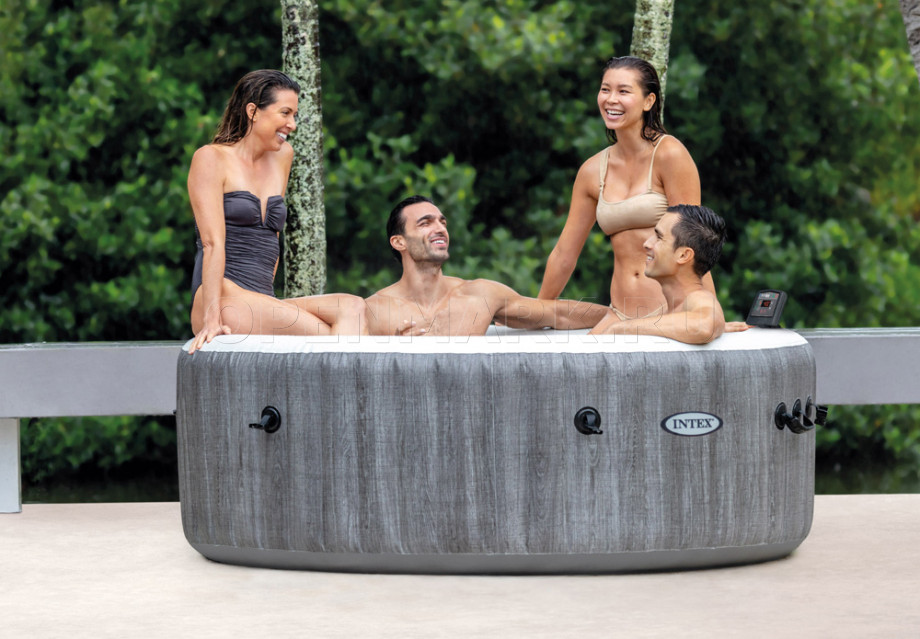    Intex 28440 PureSpa Bubble Massage Greywood Deluxe (196  71 )