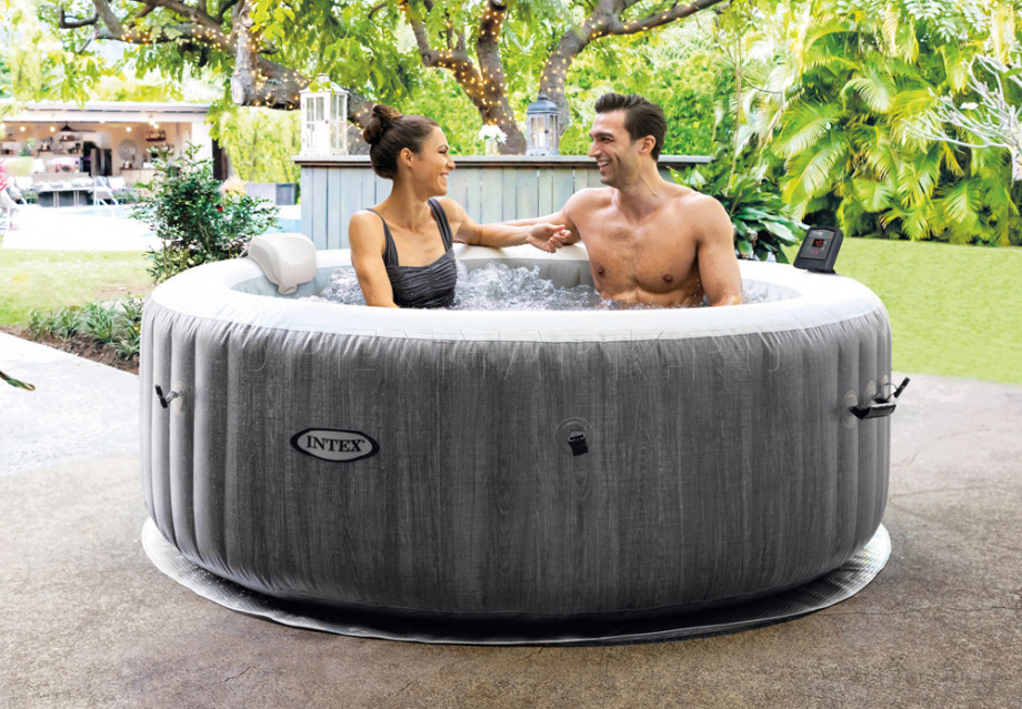    Intex 28440 PureSpa Bubble Massage Greywood Deluxe (196  71 )