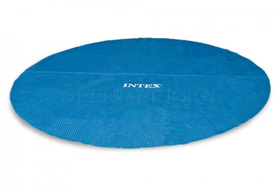 Обогревающий тент для круглых бассейнов Intex 28011 Solar Cover (диаметр 290 см)