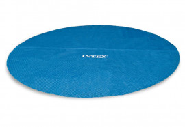 Обогревающий тент для круглых бассейнов Intex 28015 Solar Cover (диаметр 538 см)