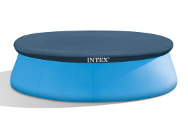 Тент для надувных бассейнов Intex 28020 Easy Set Pool Cover (диаметр 244 см)