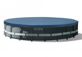 Тент для каркасных бассейнов Intex 11289 Round Pool Cover (диаметр 610 см)