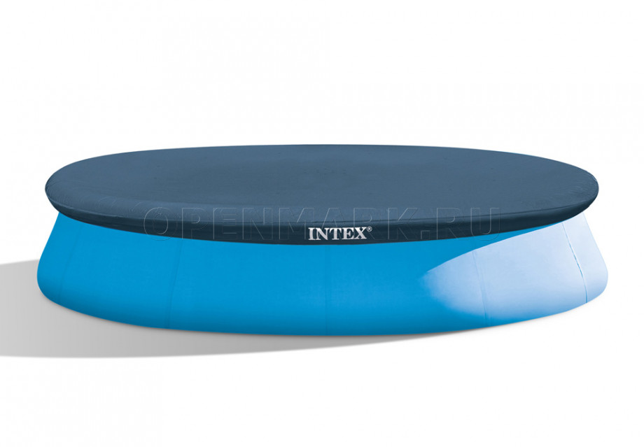 Тент для надувных бассейнов Intex 28026 Easy Set Pool Cover (диаметр 396 см)