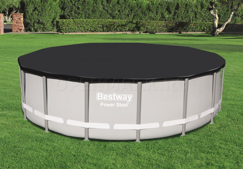 Тент для бассейнов Bestway 58249 Pool Cover (диаметр 493 см)