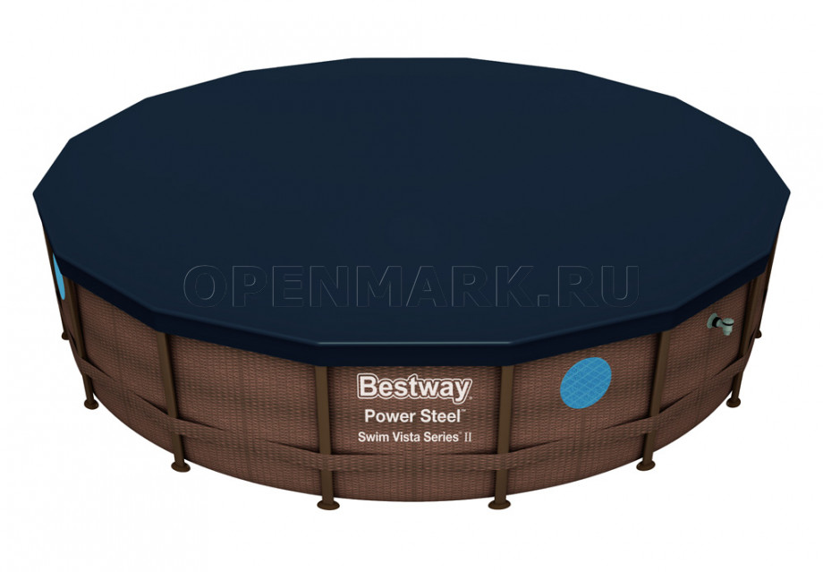 Тент для бассейнов Bestway 58249 Pool Cover (диаметр 493 см)