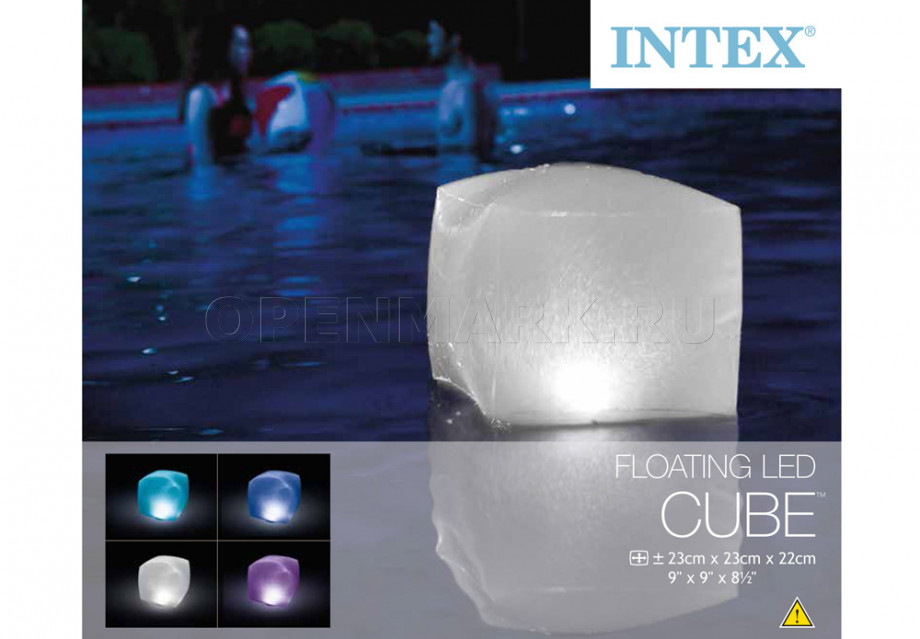     Intex 28694 Floating LED Cube