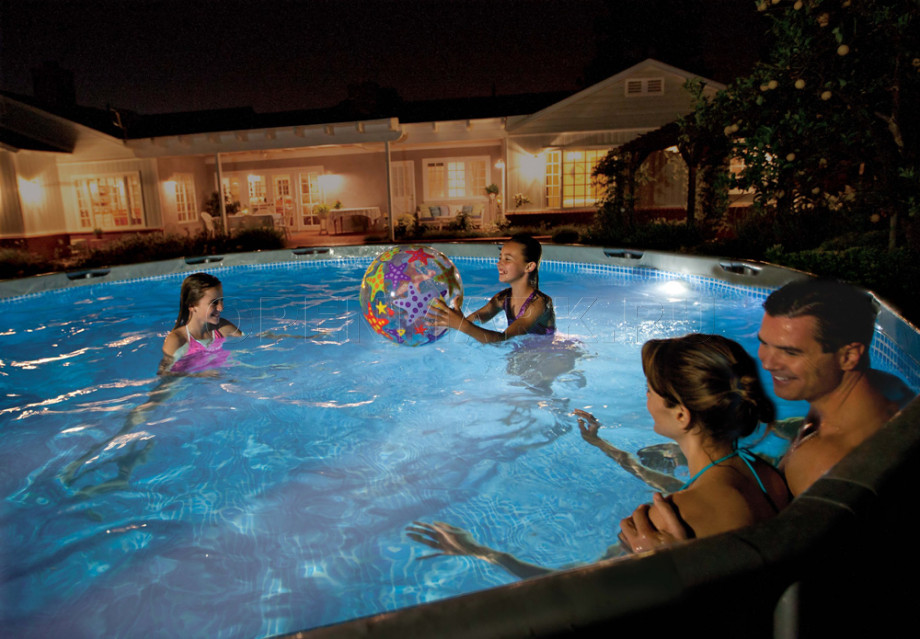     Intex 28698 Magnetic LED Pool-Wall Lights