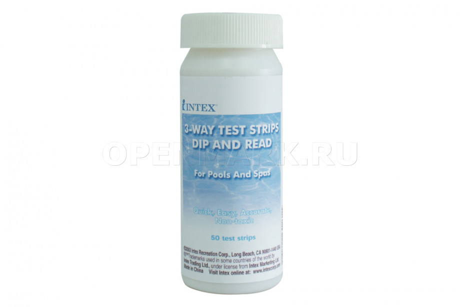 - Intex 59635 Test Strips (   , pH, )