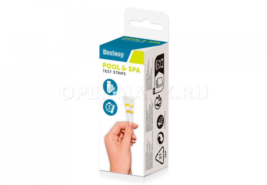 - 3--1 Bestway 58142 Pool and Spa Test Strips ( , ,  )