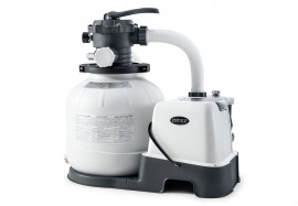      Intex 26676 Kristal Clear Sand Filter Pump and Saltwater System QX2100