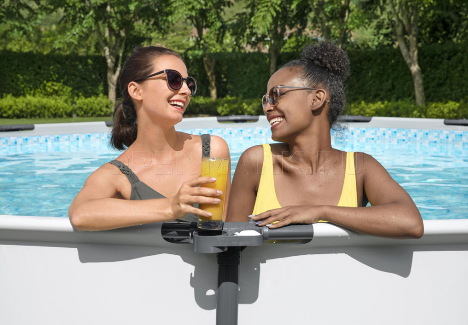    Bestway 58641 Steel Pro Max Poolside Cup Holder