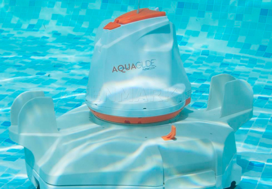 Автоматический вакуумный аккумуляторный очиститель дна бассейнов Bestway 58620 AquaGlide