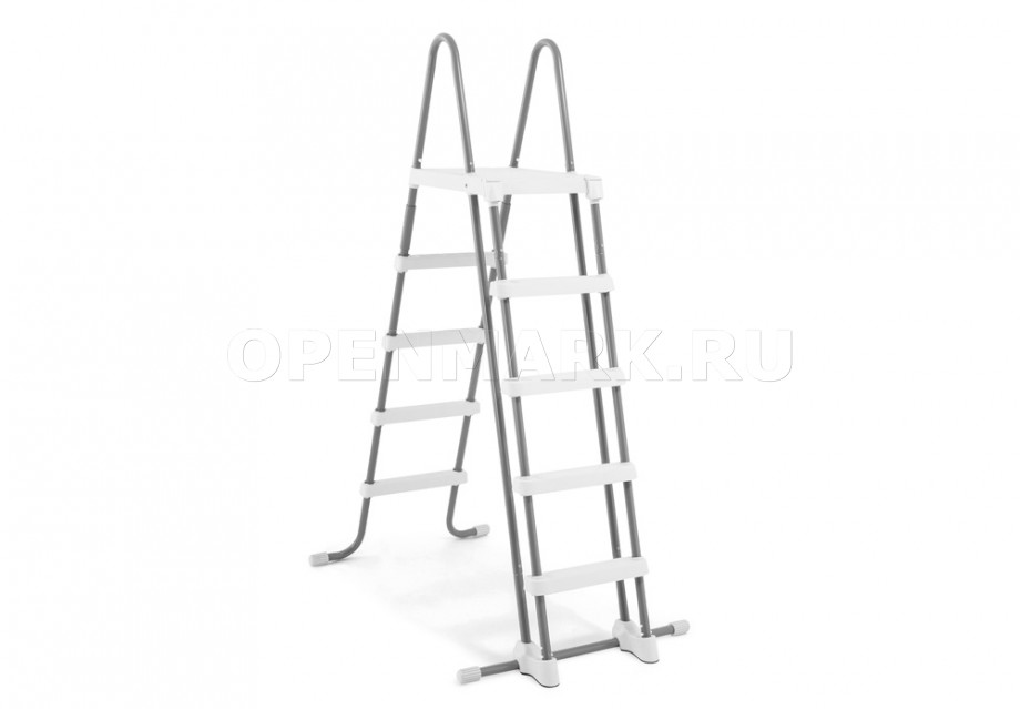    Intex 28077 Deluxe Pool Ladders With Removable Steps     132 