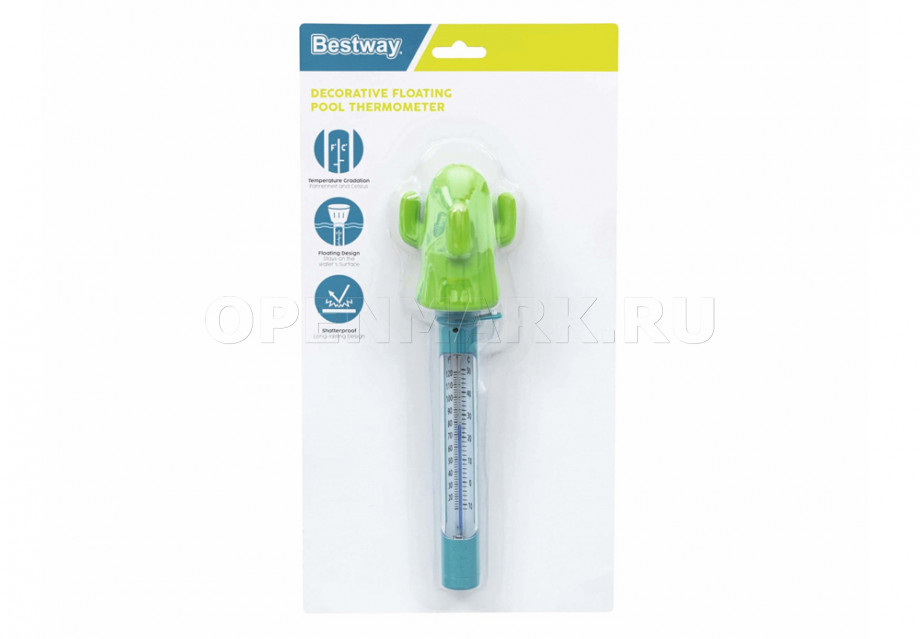    Bestway 58763 Decorative Floating Pool Thermometer