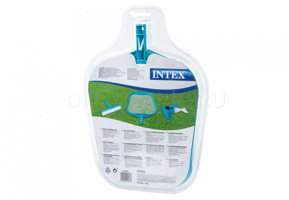 Набор насадок для чистки бассейна Intex 29056 Basic Cleaning Kit (под трубку диаметром 26.2 мм)