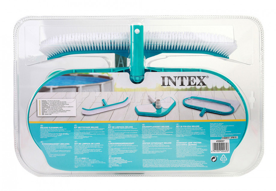 Набор насадок для чистки бассейна Intex 29057 Deluxe Cleaning Kit (под трубку диаметром 29.8 мм)