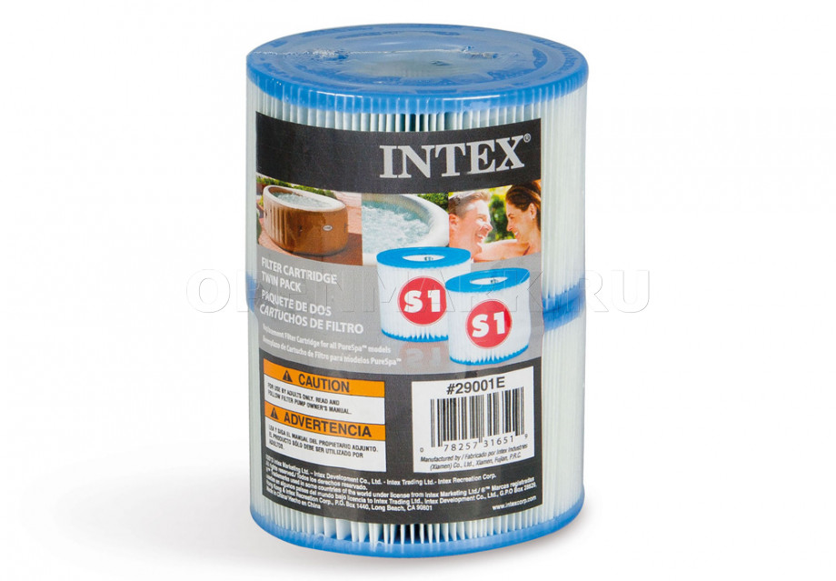 - ( S1 ) Intex 29001 Filter Cartridges    (: 2 .)