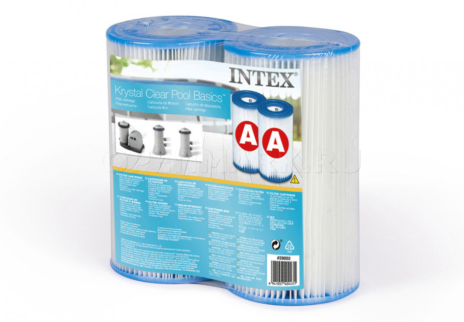 - ( A ) Intex 29002 Filter Cartridges    (: 2 .)