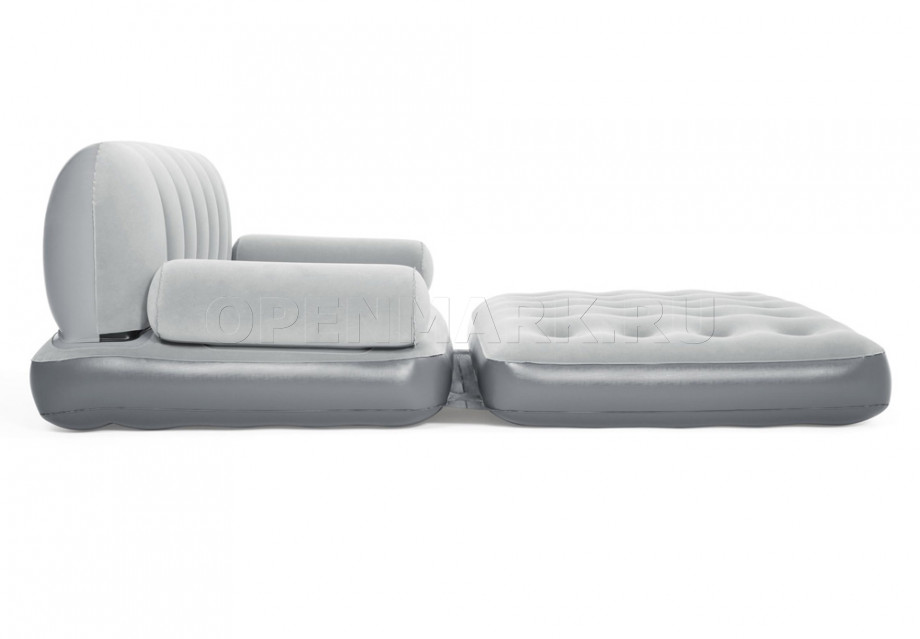 Двухместный надувной диван Bestway 75079 Multi-Max 3-in-1 Air Couch + встроенный электронасос