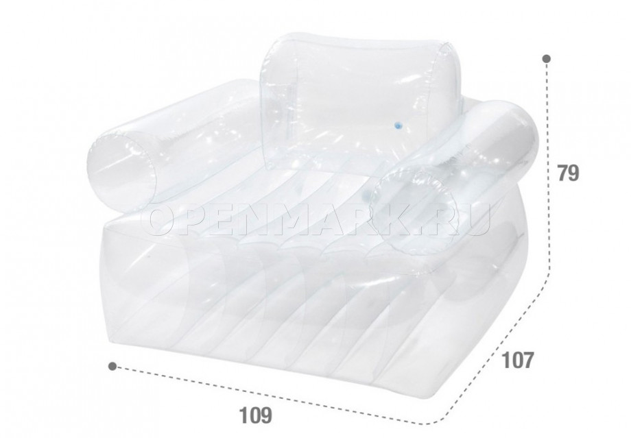   Intex 66502NP Transparent Chair ( )